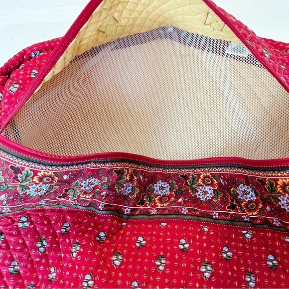 Vera Bradley Garment Hanging Red Provincial Bag - Picture 4 of 7